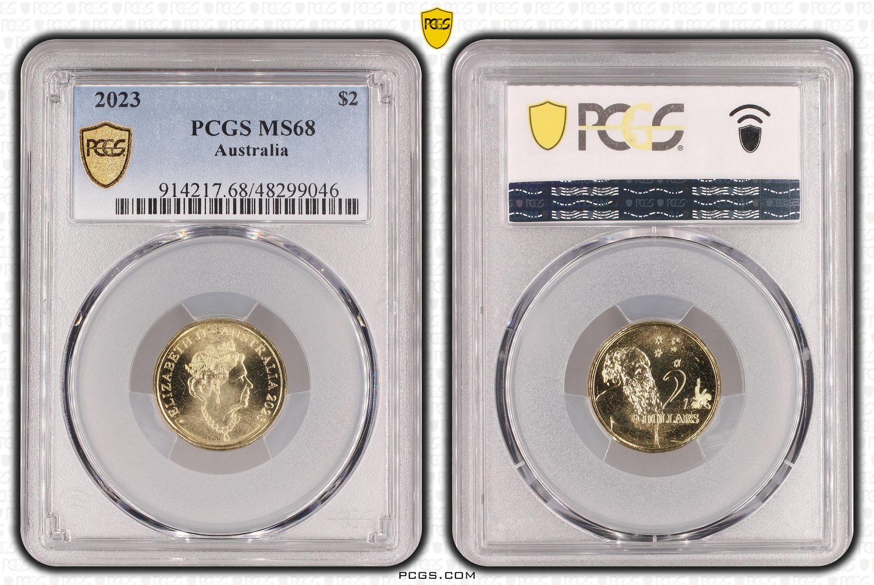 Elizabeth II, Two Dollar, 2023, PCGS MS68