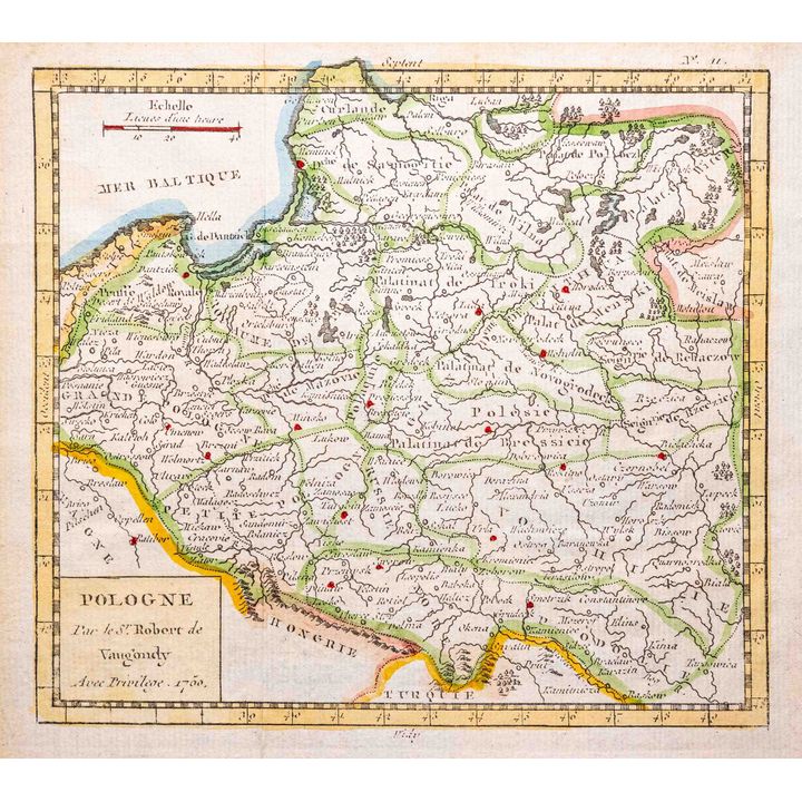 Gilles i Didier Robert de Vaugondy | Pologne