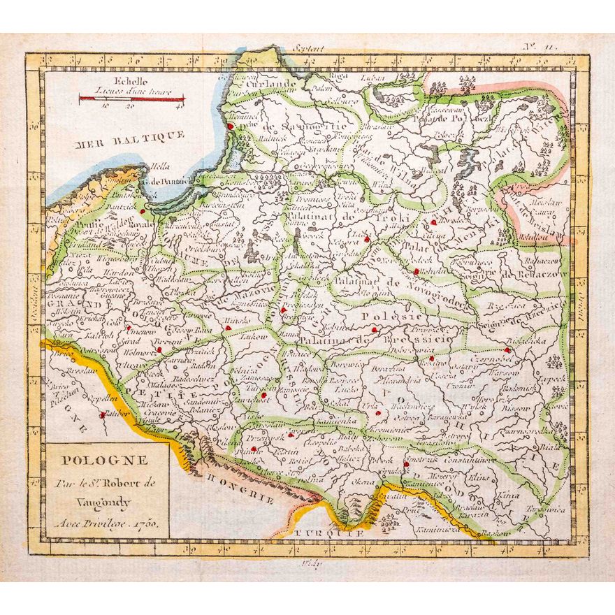 Gilles i Didier Robert de Vaugondy | Pologne