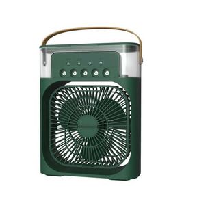 Fan Evaporative Air Cooler with 7 Colors LED Light Strip Spray Green | DEFECTIVE