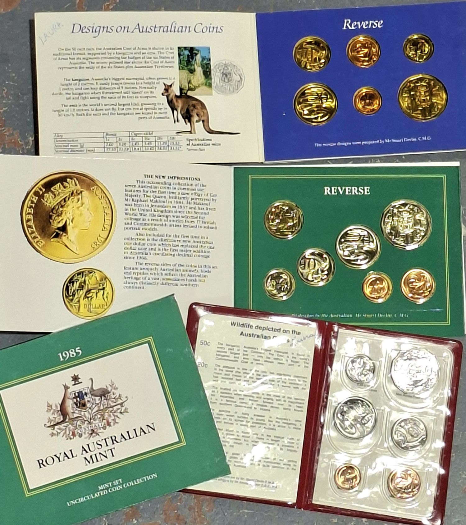 1385 · ROYAL AUSTRALIAN MINT COIN SETS