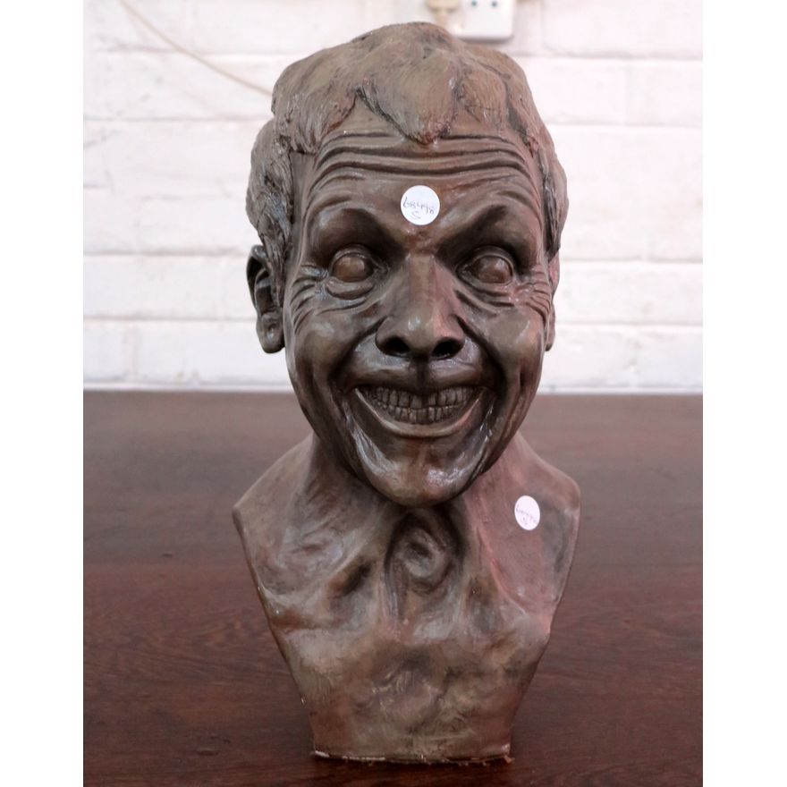 WAX MODEL OF A REALLY UGLY MAN