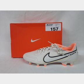 NIKE TIEMPO LEGEND 9 CLUB MULTI-GROUND SOCCER CLEATS - PHANTOM/YELLOW - PHANTOM/YELLLOW STRIKE/SUNSET GLOW - UNISEX UK 12