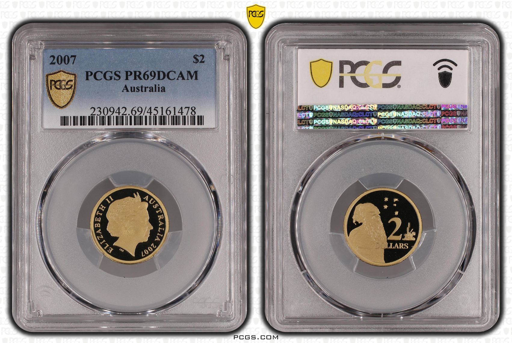 Two Dollar, 2007, PCGS PR69DCAM