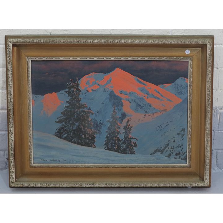 FRIEDRICH KOKO-MIKOLETSKY - OIL ON CANVAS