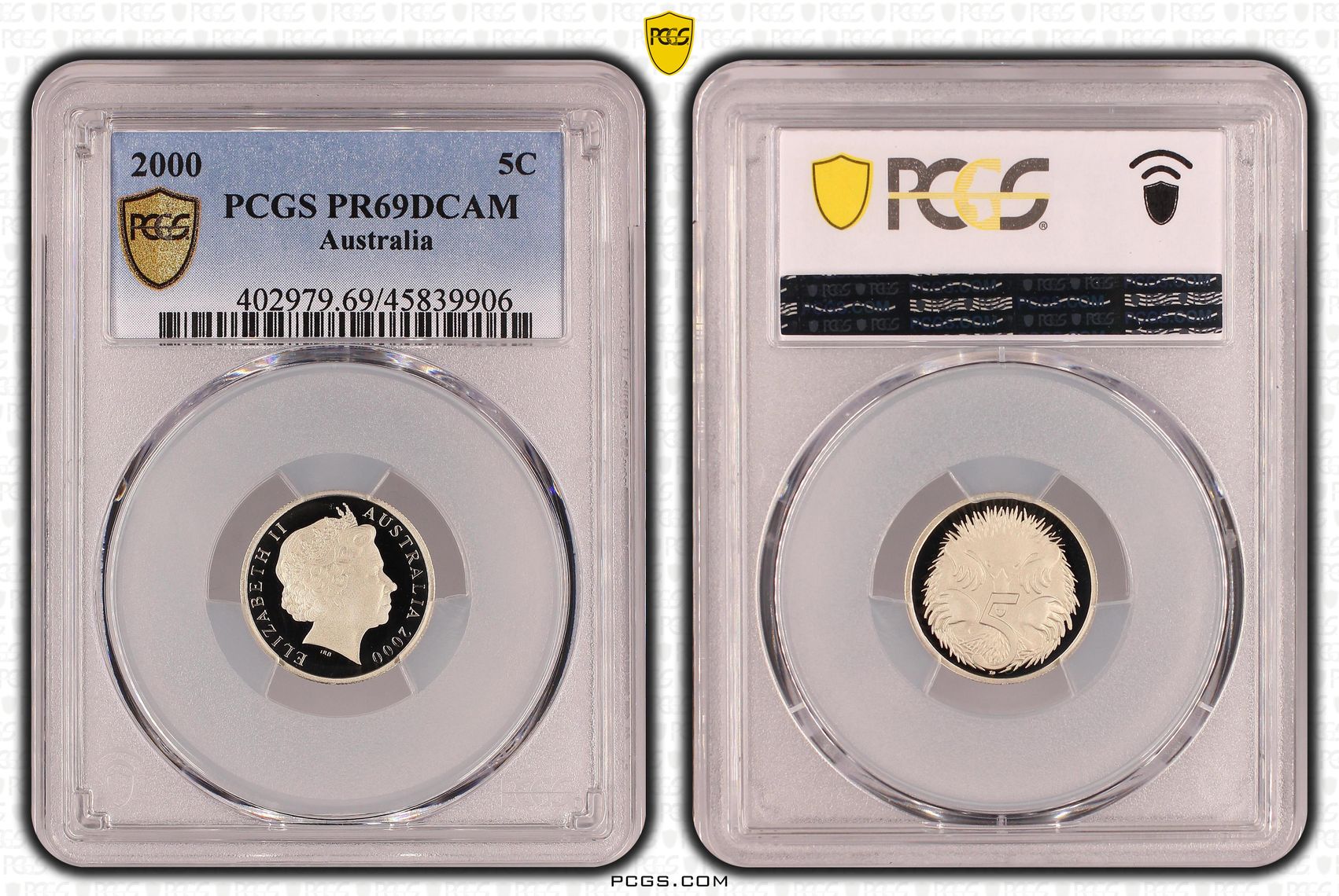 , Five Cent, 2000, PCGS PR69DCAM