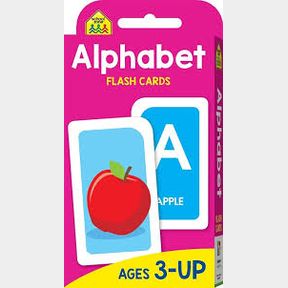 School Zone Alphabet Flash Cards (new cover) - Bar 9781488933882- 51748/20885 AS B3 (S3)