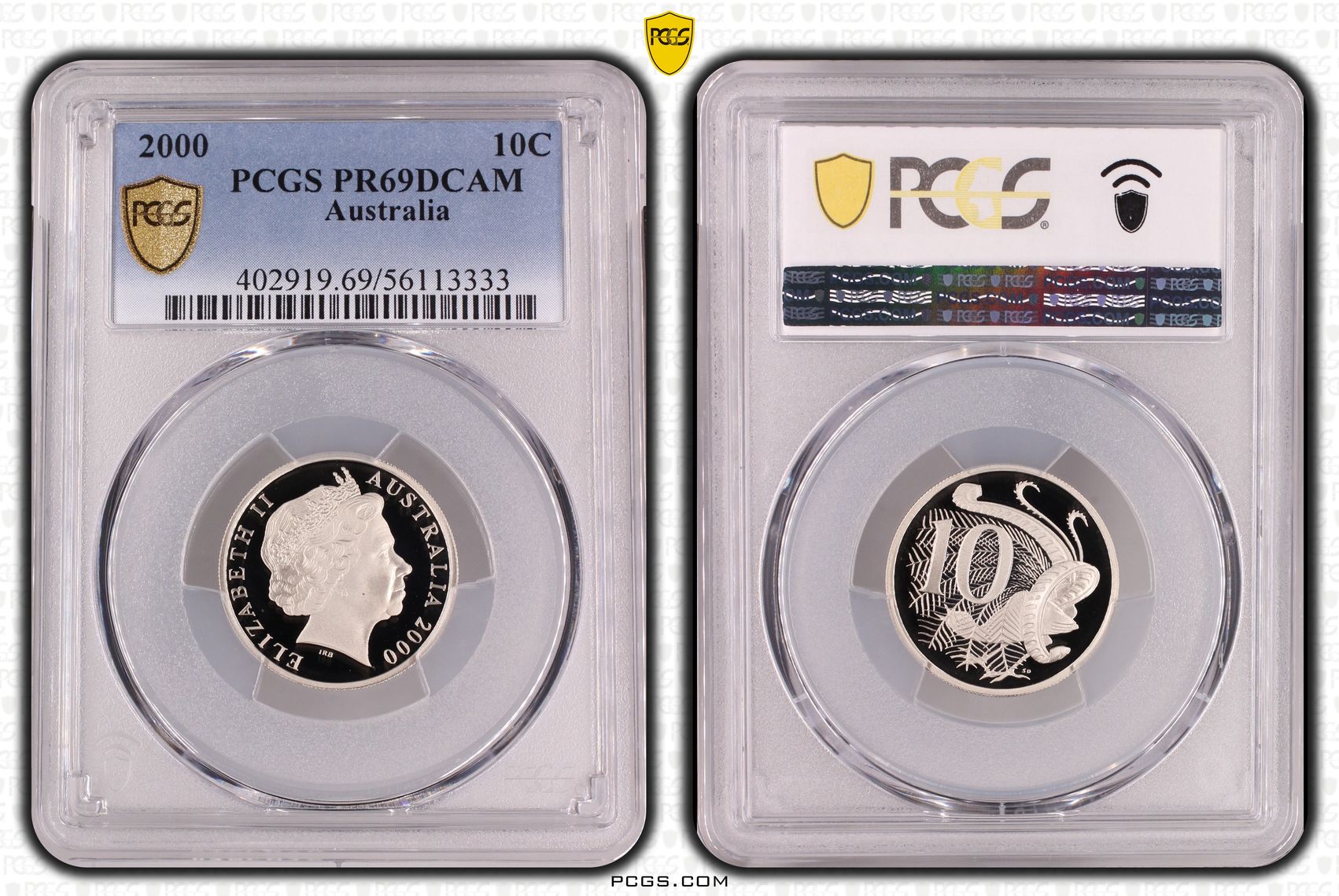 Ten Cent, 2000, PR69DCAM