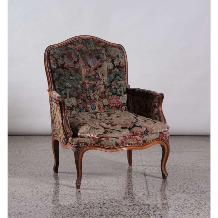 A late 19th Century armchair