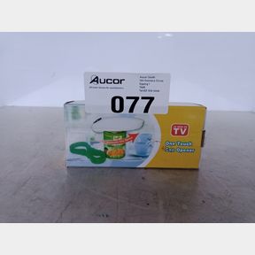 ONE TOUCH ELECTRIC CAN OPENER - EFFORTLESSLY OPEN CANS WITH JUST ONE TOUCH! THE ONE TOUCH ELECTRIC CAN OPENER MAKES KITCHE.(FAULTY)