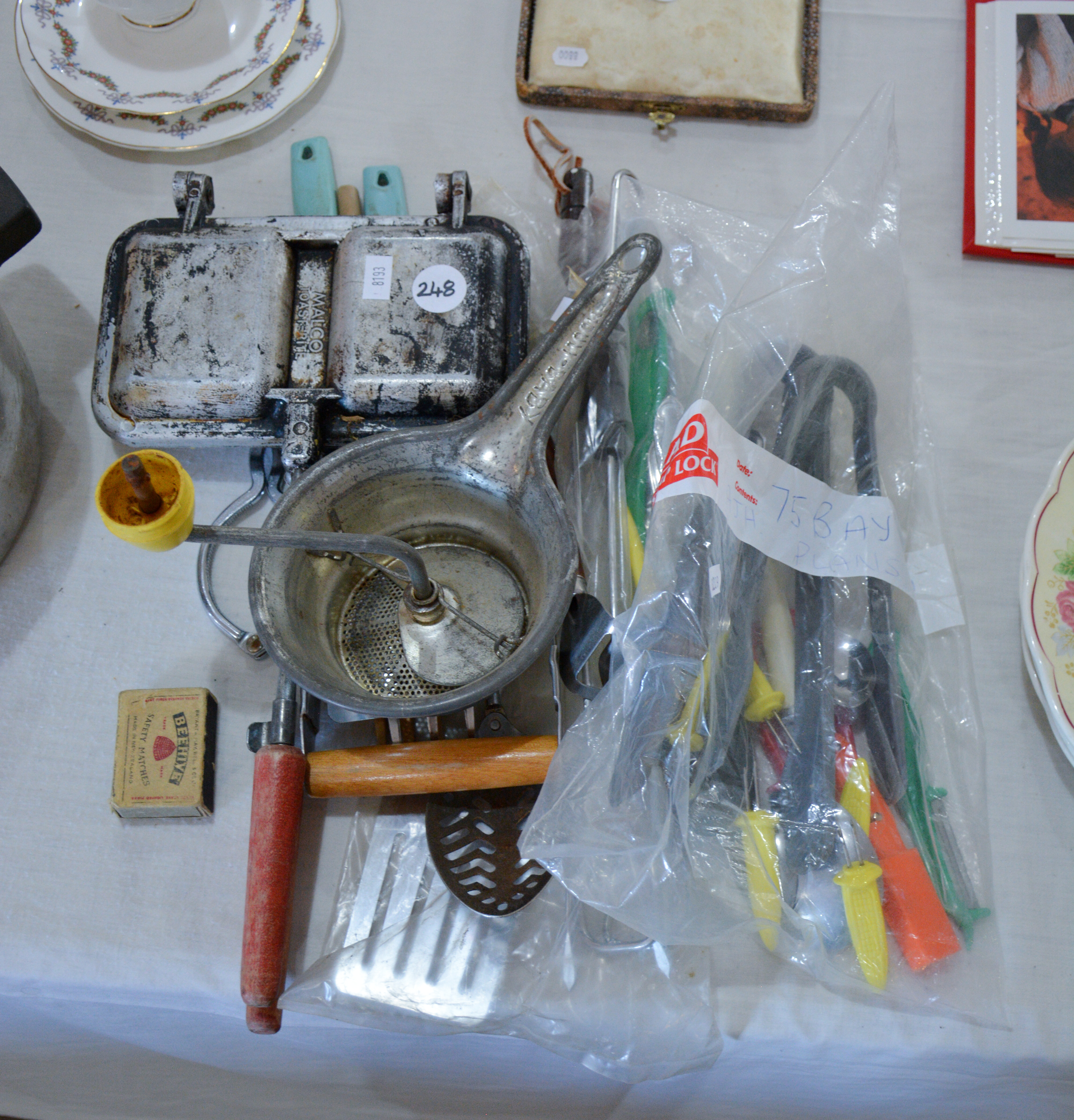 Vintage Kitchen Utensils etc — sold at auction in New Zealand for $15