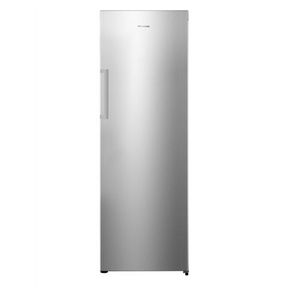 Hisense-320L Upright Fridge No Frost-Brushed Stainless Steel