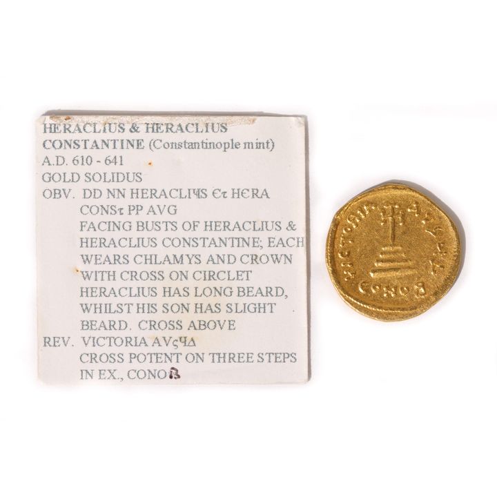 Byzantine Empire, Solidus, gVF