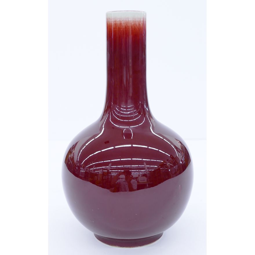 Chinese Republic Jingdezhen Langyao Bottle Vase