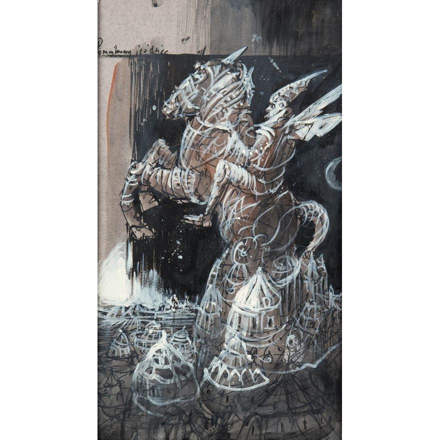 Tomasz Sętowski | Pomnikowy jeździec,