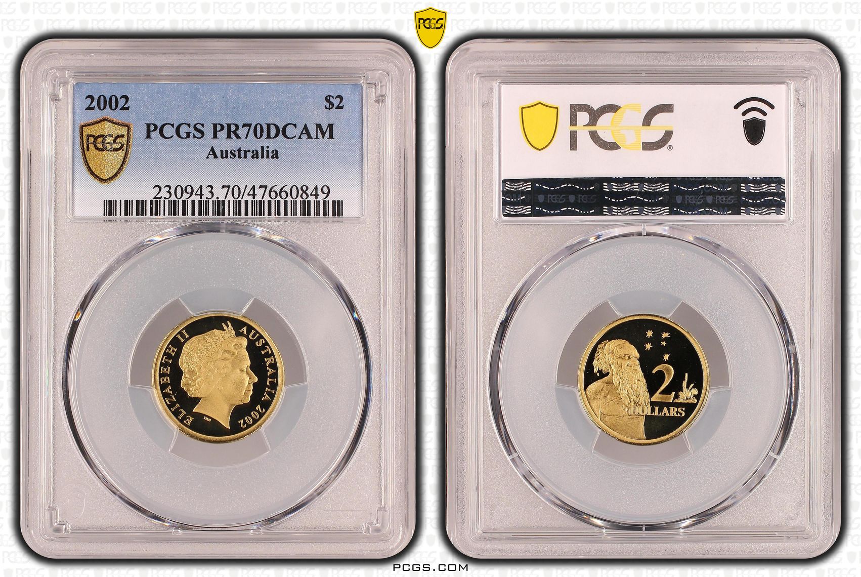 Elizabeth II, Two Dollar, 2002, PCGS PR70DCAM