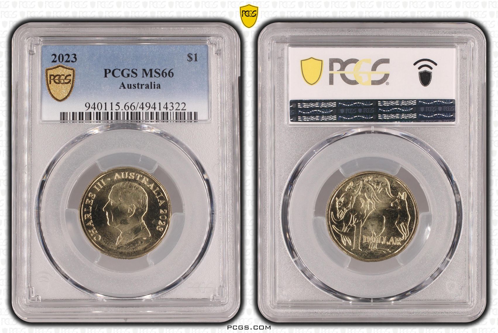 One Dollar, 2023, PCGS MS66