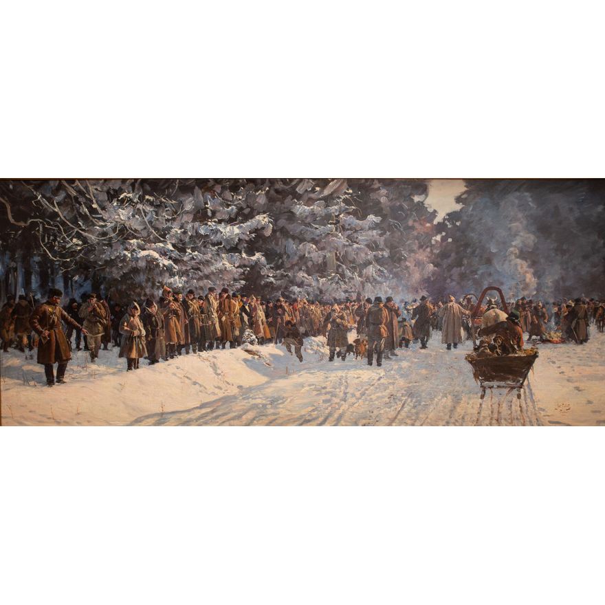 Julian Fałat | Wyjazd na polowanie, 1898 r.
