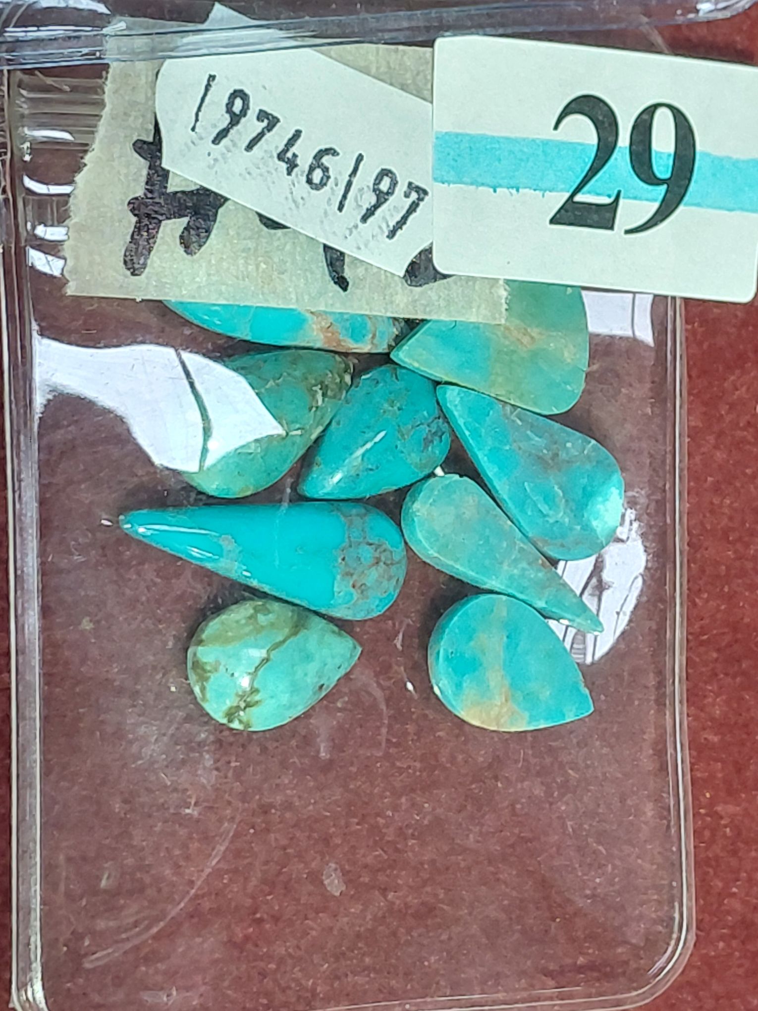 29 · TURQUOISE GEMSTONES
