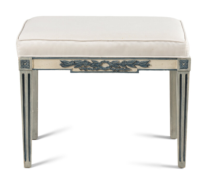 A Painted Window Bench