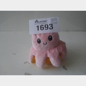 REVERSIBLE OCTOPUS MOOD PLUSH - LIGHT PINK AND LIGHT BLUE