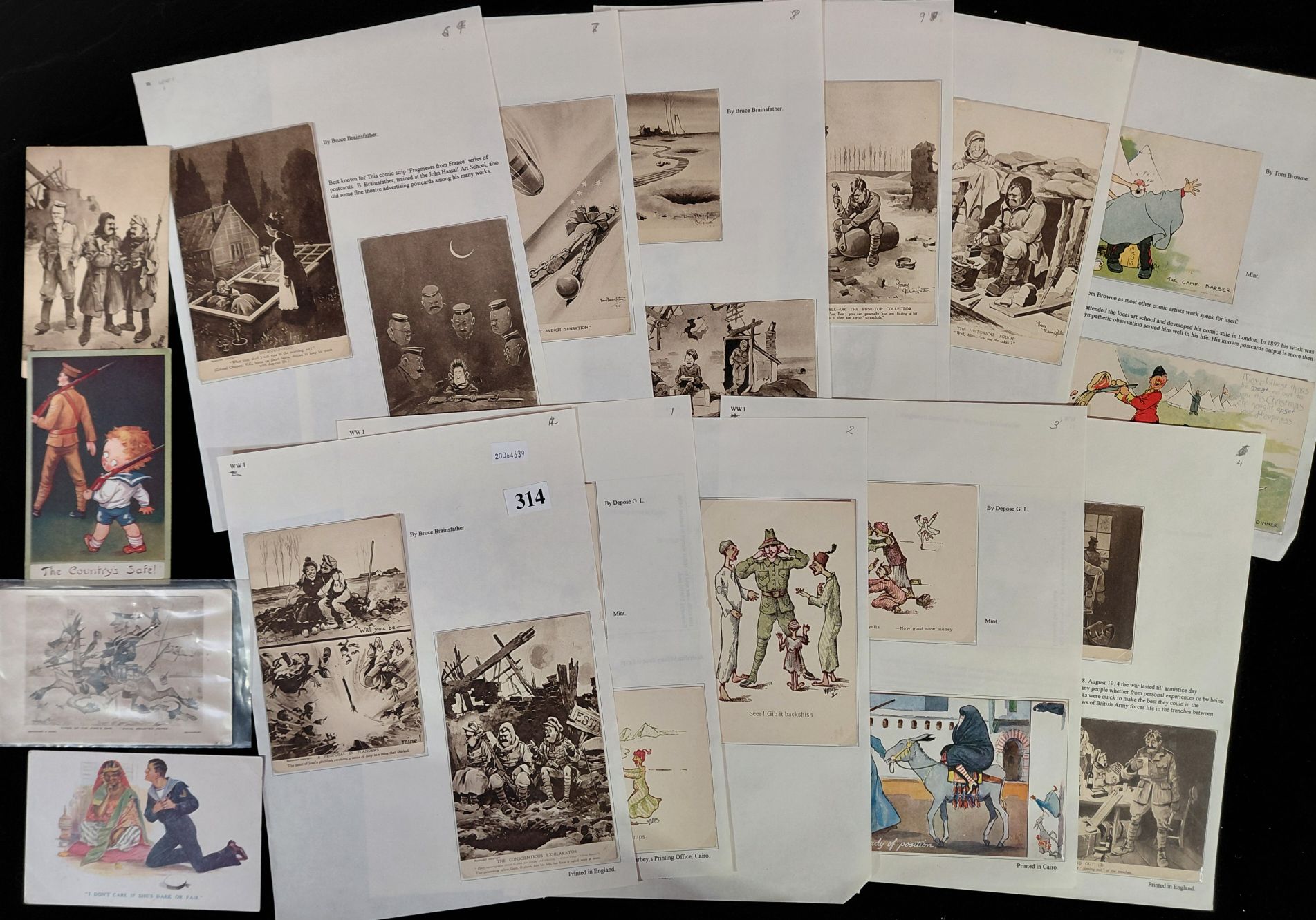 Postcards - Ww1 Humour