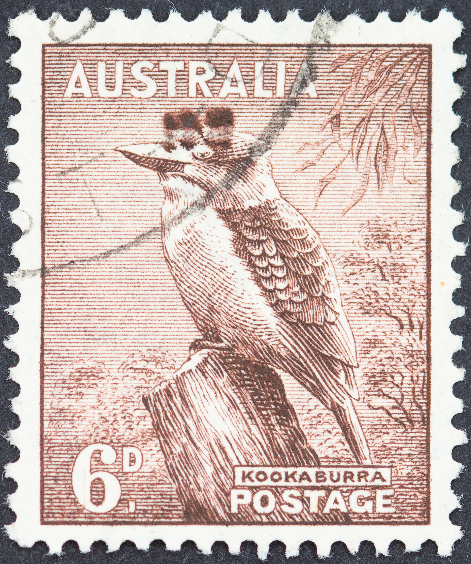 Australia, Sixpence, 1950, Fine