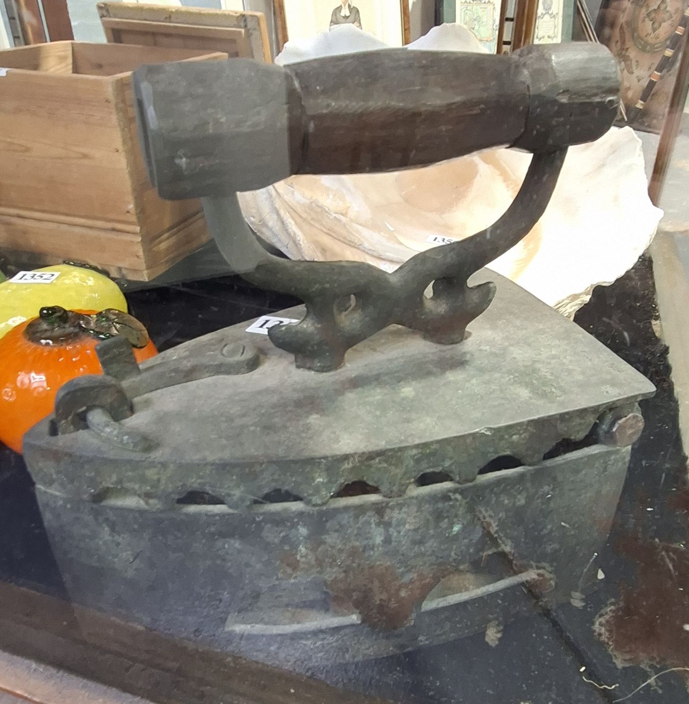 Antique Coal Iron