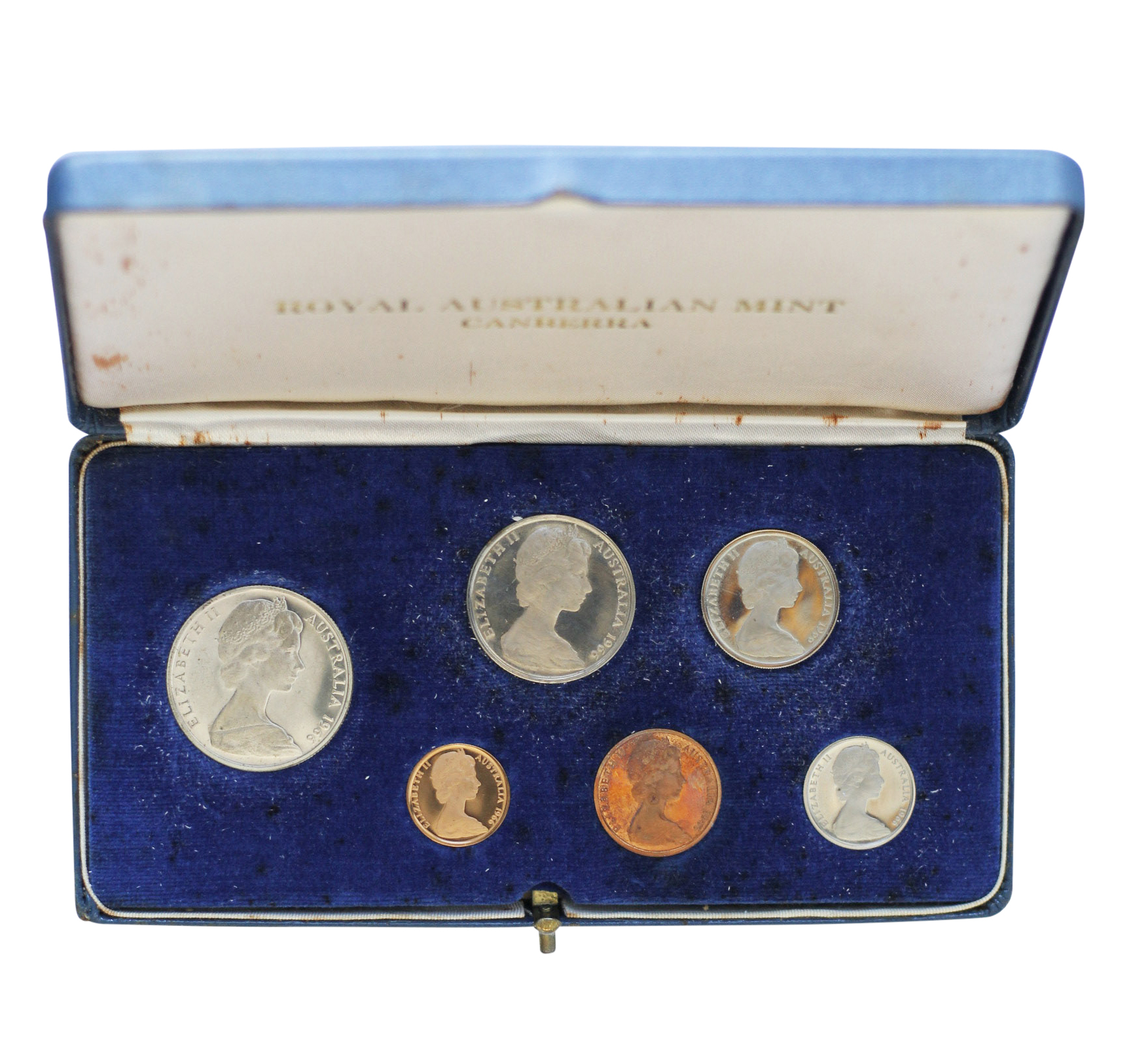 Sets, Elizabeth II, Proof Sets, 1966, aUNC