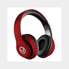 Volkano Wireless Bluetooth Headphones Impulse Series Red|DEFECTIVE