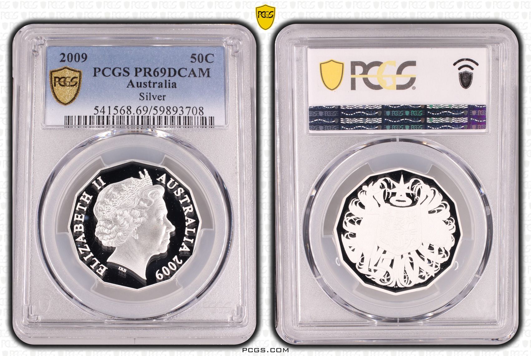 Silver, Fifty Cent, 2009, PCGS PR69DCAM