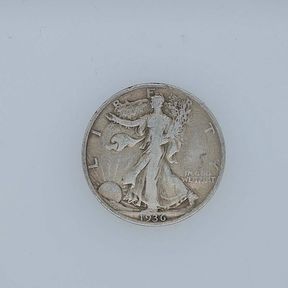 1936-S Walking Liberty Half Dollar - 90% Silver