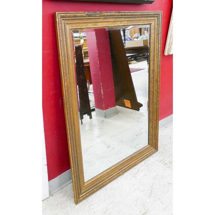 Vintage La Barge Gilt Hanging Mirror- 30x42''