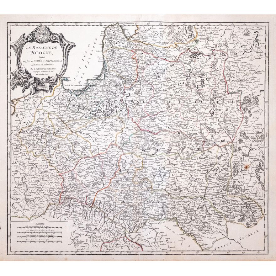 Didier Robert de Vaugondy | Le Royaume de Pologne