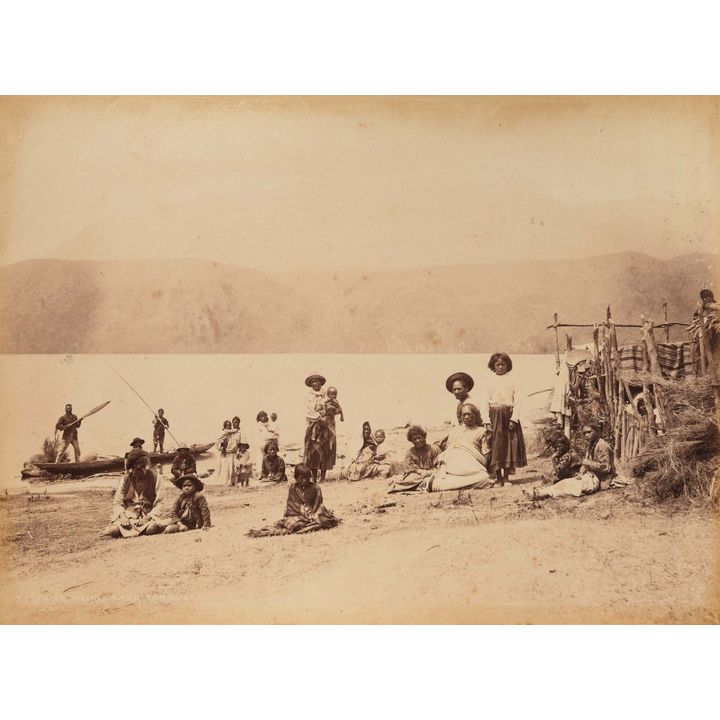 Burton Brothers 'Te Ariki, Lake Tarawera'
