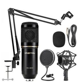 BM 800 Condenser Microphone Professional Mic Kit Black | NOT TESTED