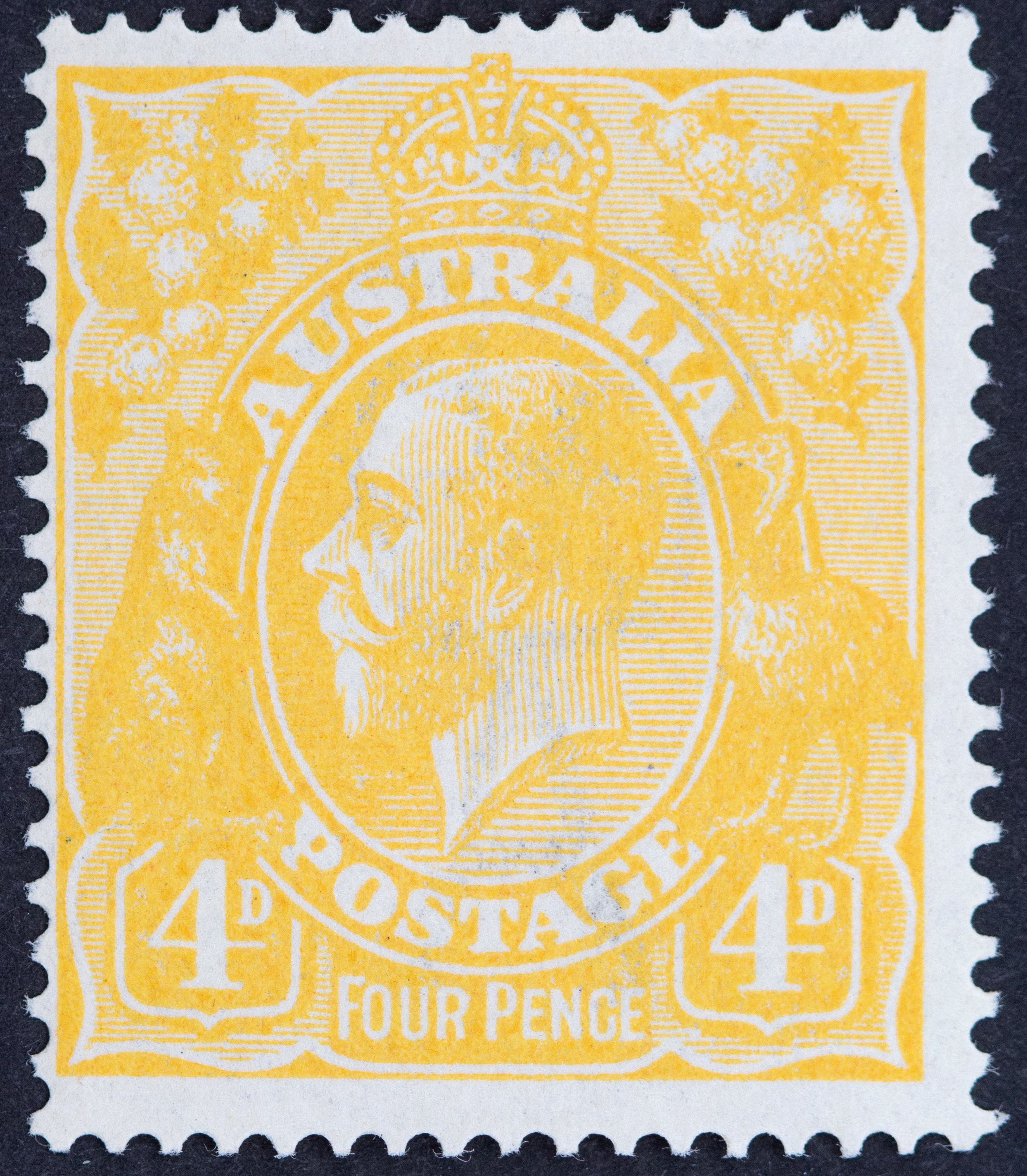 482 · Fourpence, 1916, Fine
