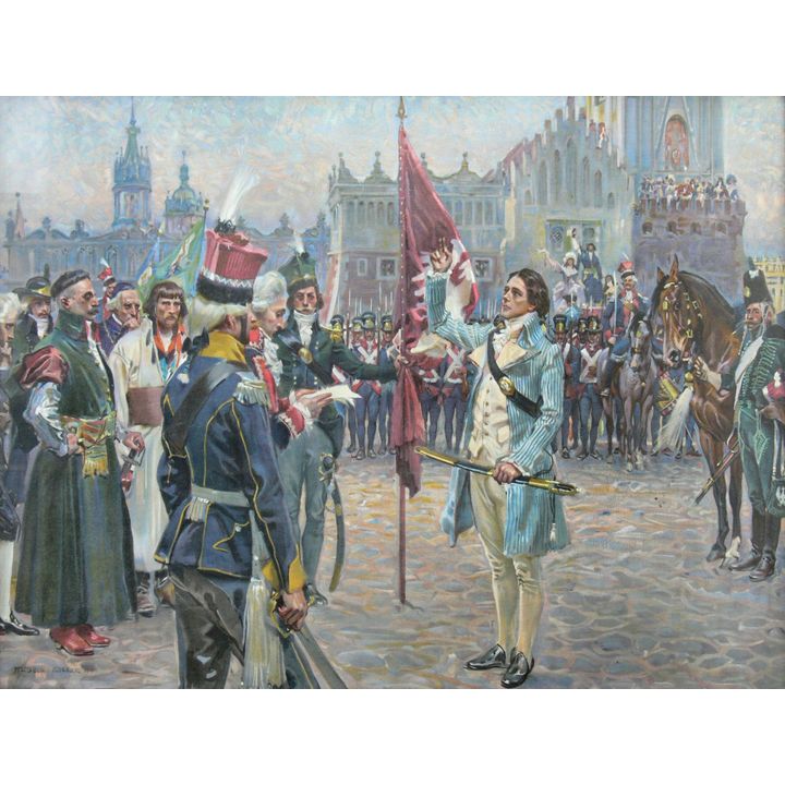 Wojciech Kossak | Przysięga Kościuszki, 1911 r.