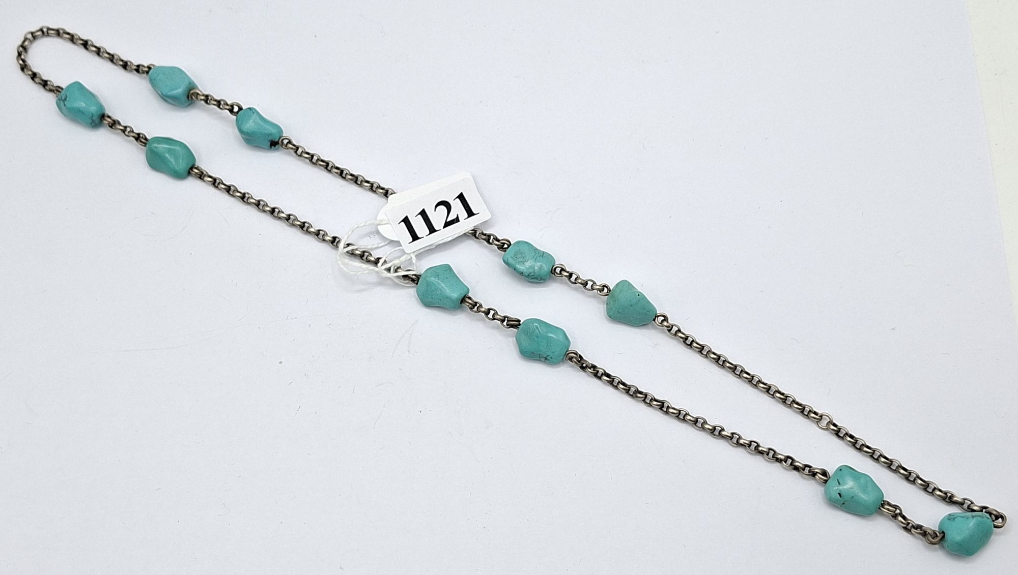 Sterling Silver Turquoise Necklace