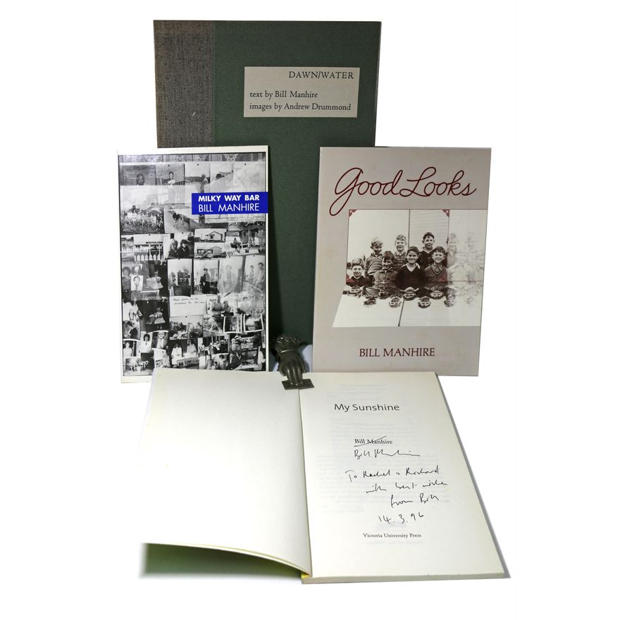 MANHIRE, BILL [3 titles, 2 signed] - Dawn/Water
