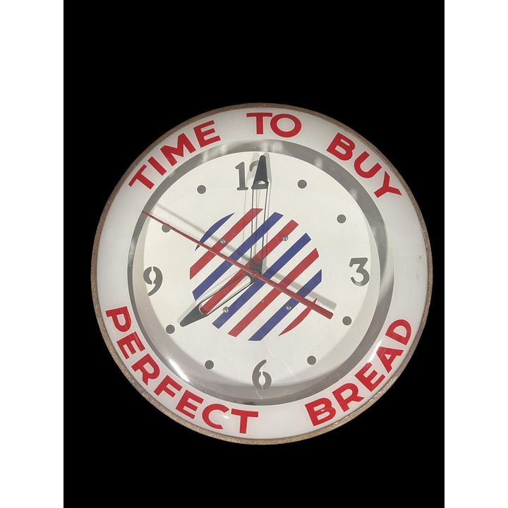 Time To Buy Perfect Bread Clock