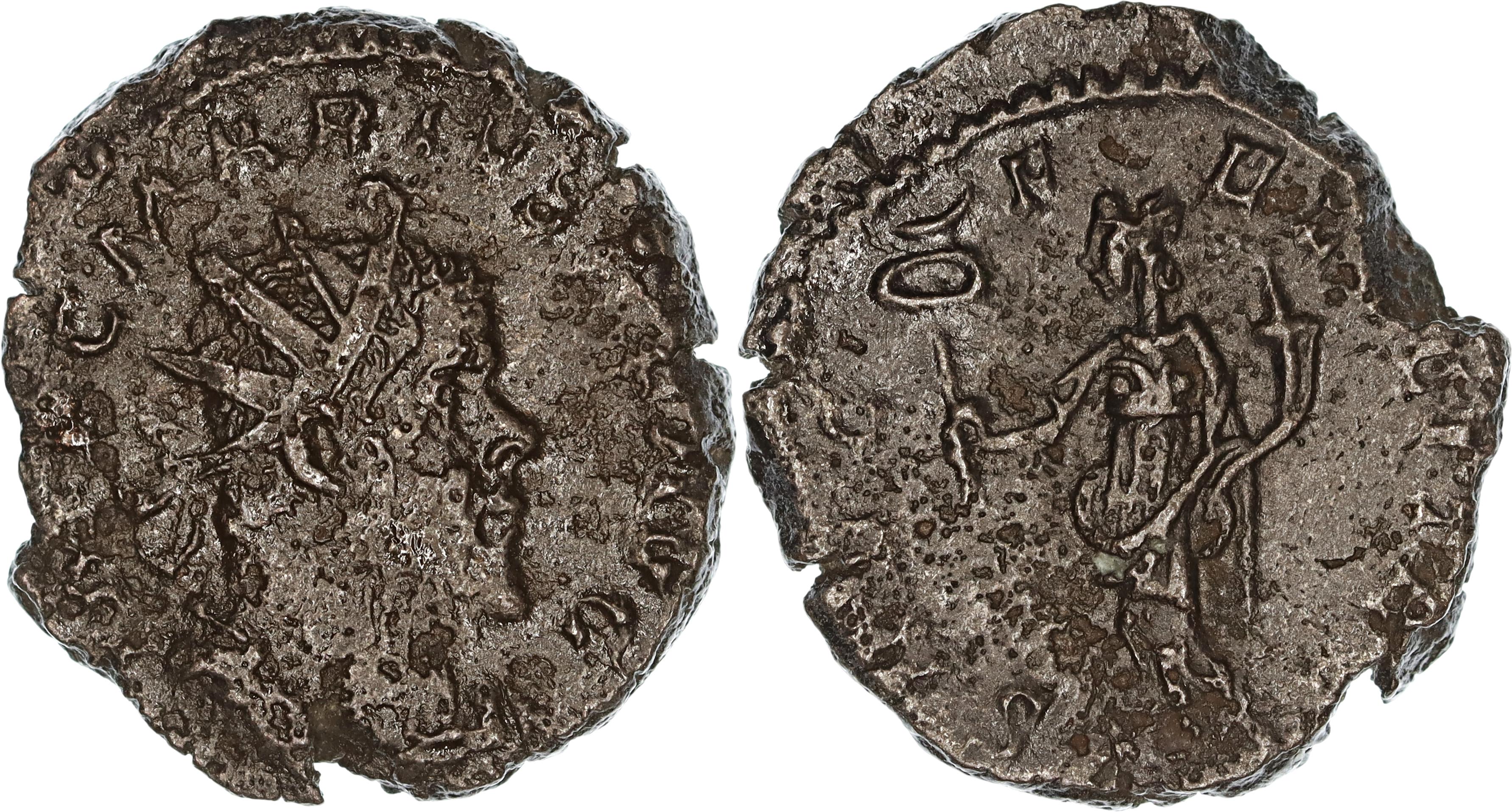 Gallic Empire, Marius, Æ Antoninianus, 269 AD, VF