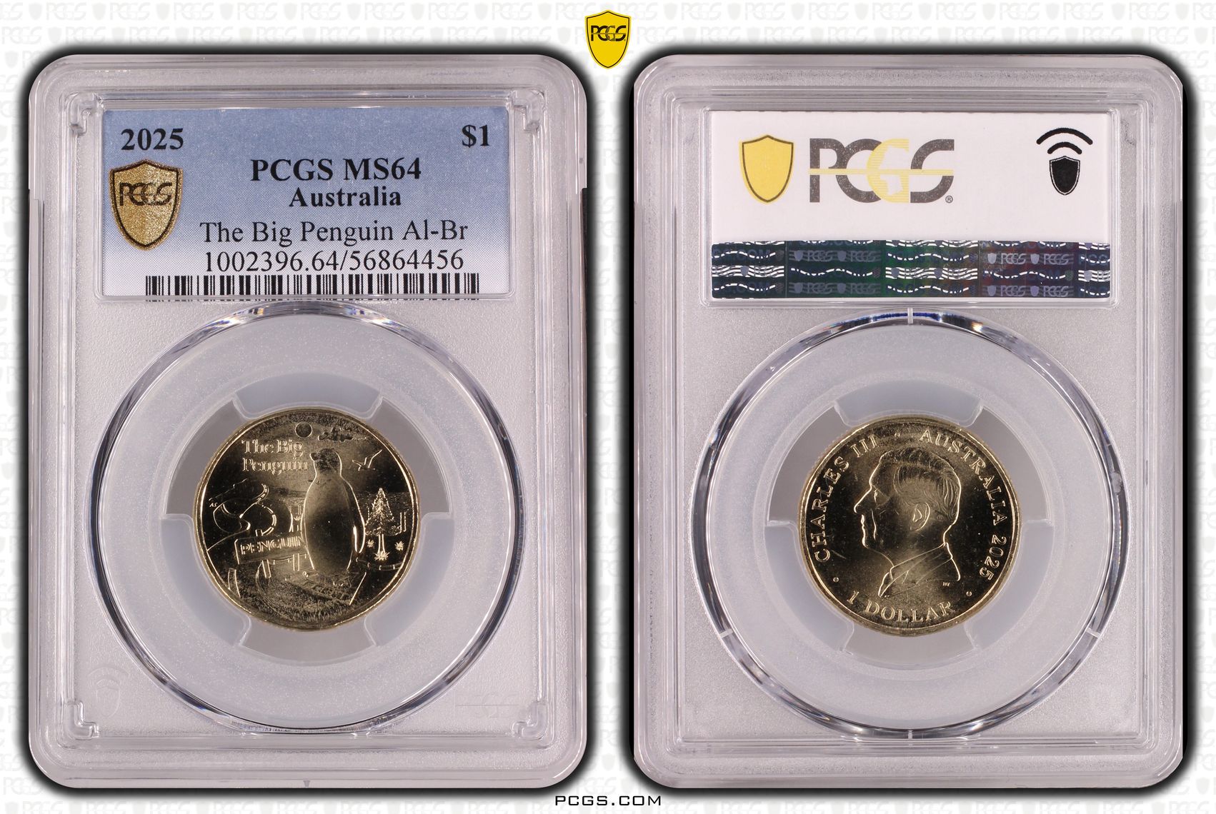 The Big Penguin AlBr, One Dollar, 2025, MS64