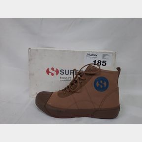 228 CANVAS SUPERGA LOGO BOOT - KANGAROO - UK 7