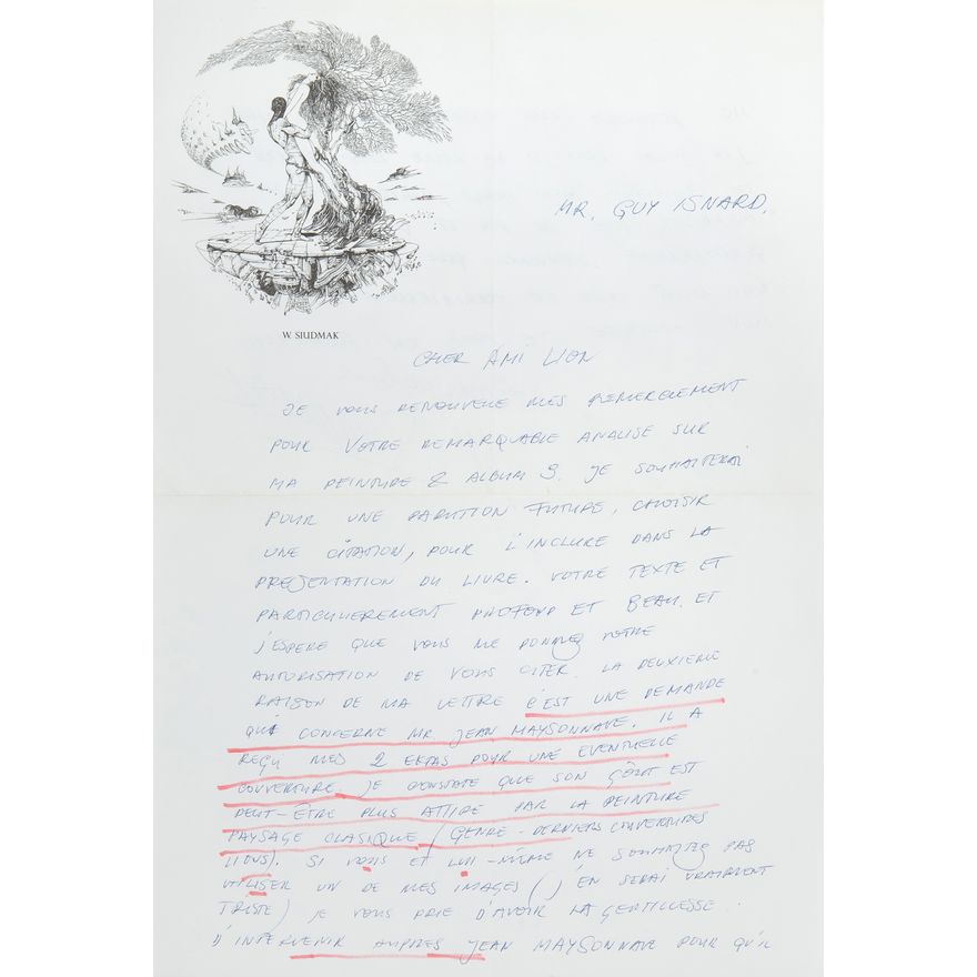 Wojtek Siudmak | List Wojciecha Siudmaka