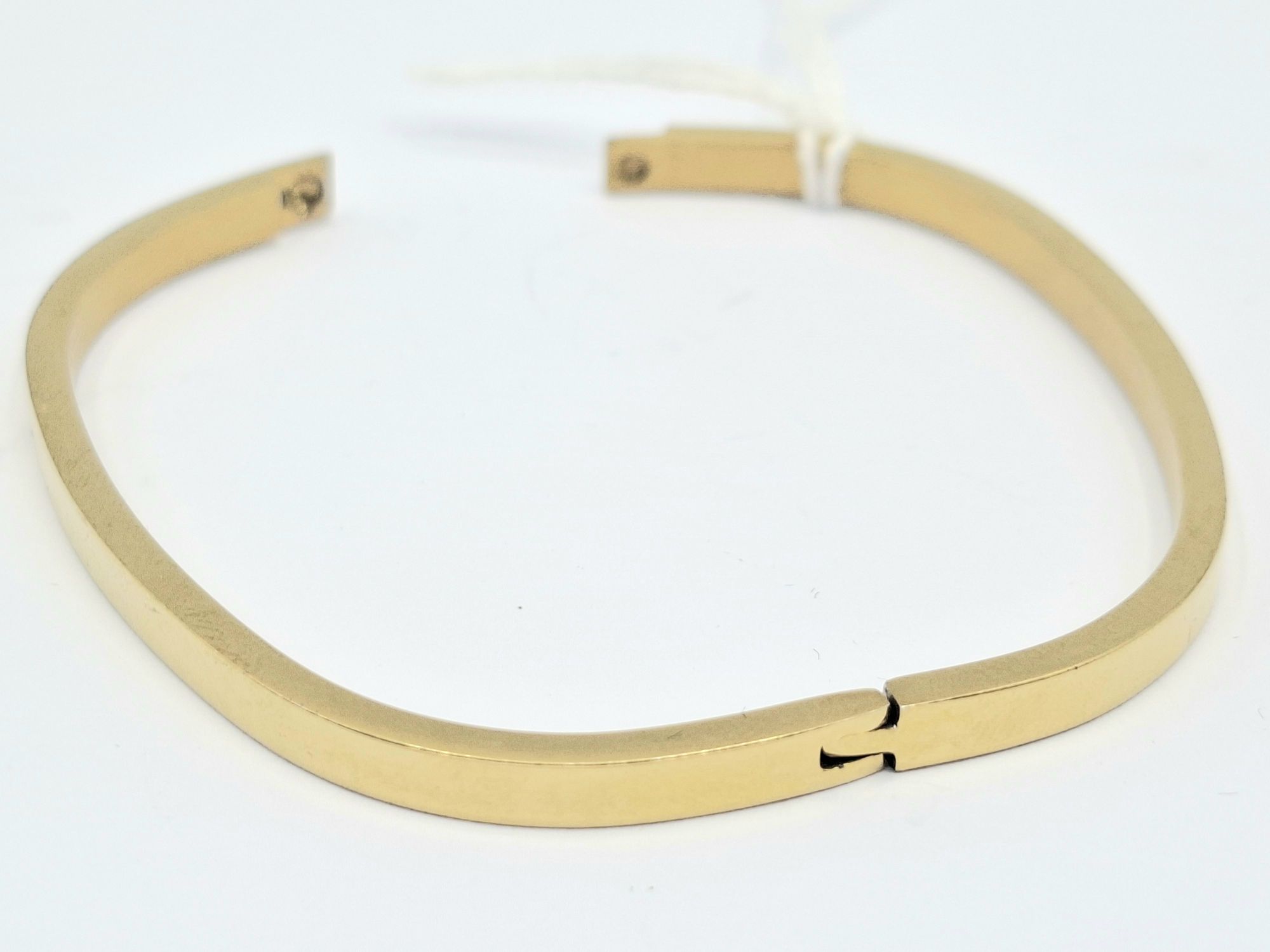 Gold Plated Hinged Bangle