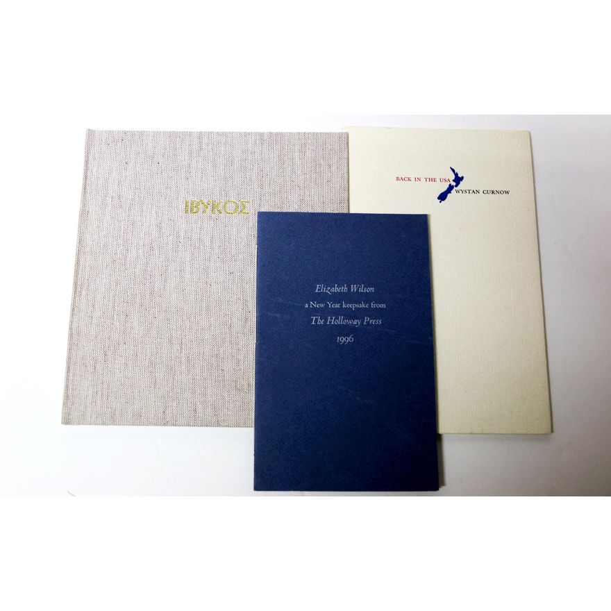 JENNER, TED [translation & intro] REYNOLDS, JOHN [drawings] [3 titles], The Love Songs of IBYKOE