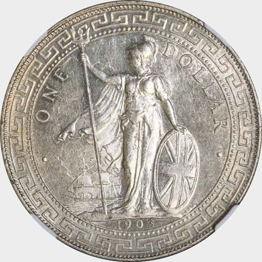 Great Britain 1903/2B Trade Dollar NGC MS61 | Monetarium Singapore 