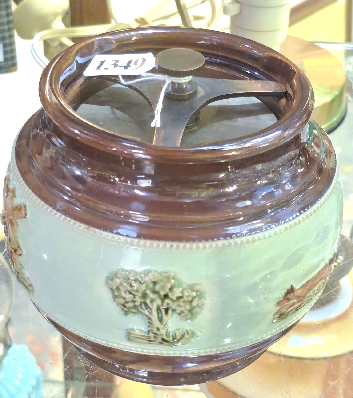 1349 · HUMIDOR TOBACCO JAR