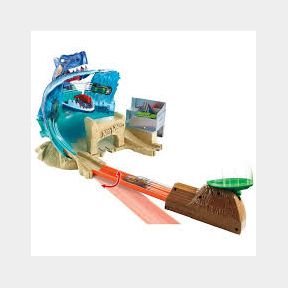 Hot Wheels City Shark Beach Battle Playset - Bar 9901068703722-51748/4360